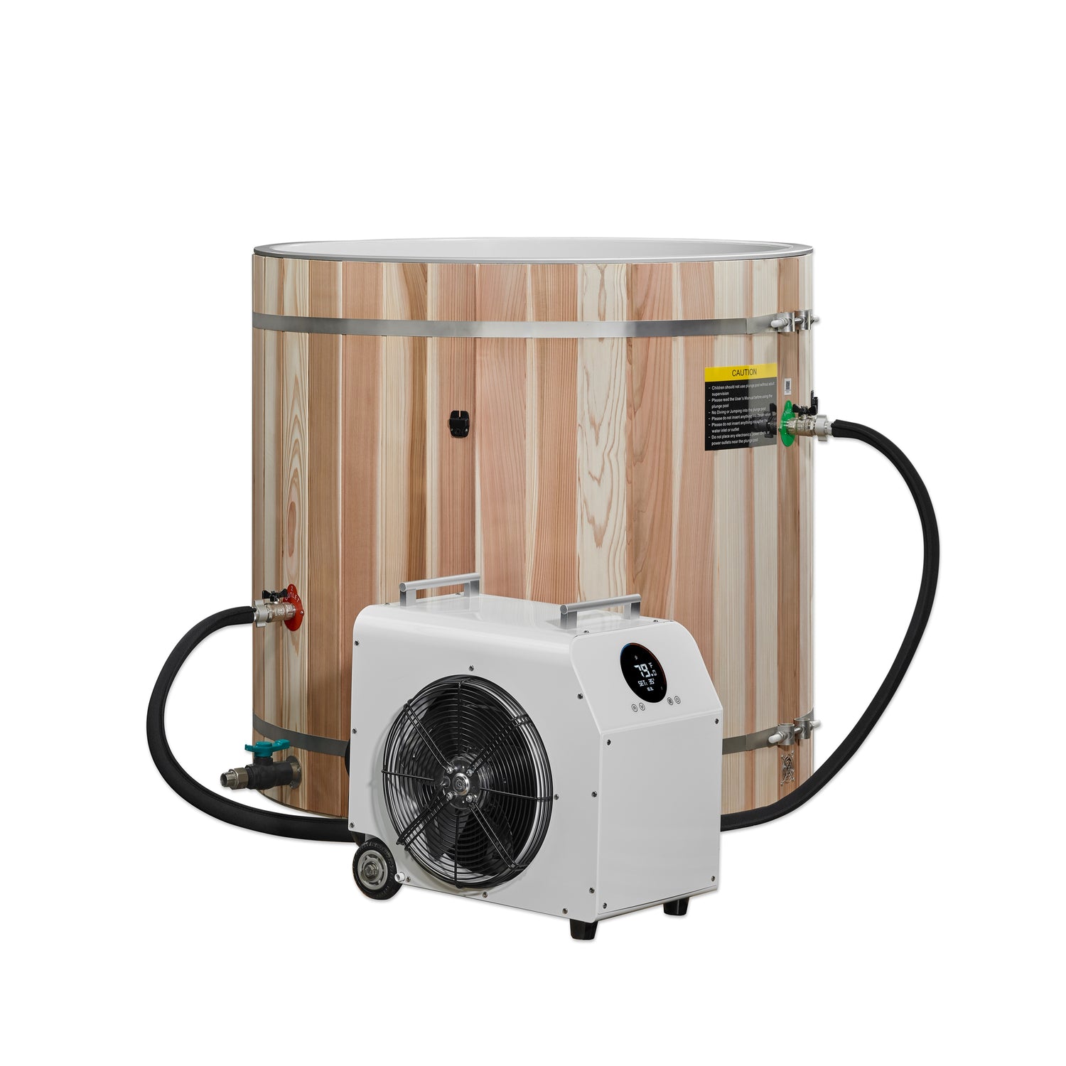 Dynamic Cold Therapy PVC Barrel Cold Plunge